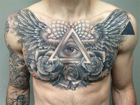 tatuajes en el pecho|30 ideas de TATUAJES EN EL PECHO de hombre/mujer。